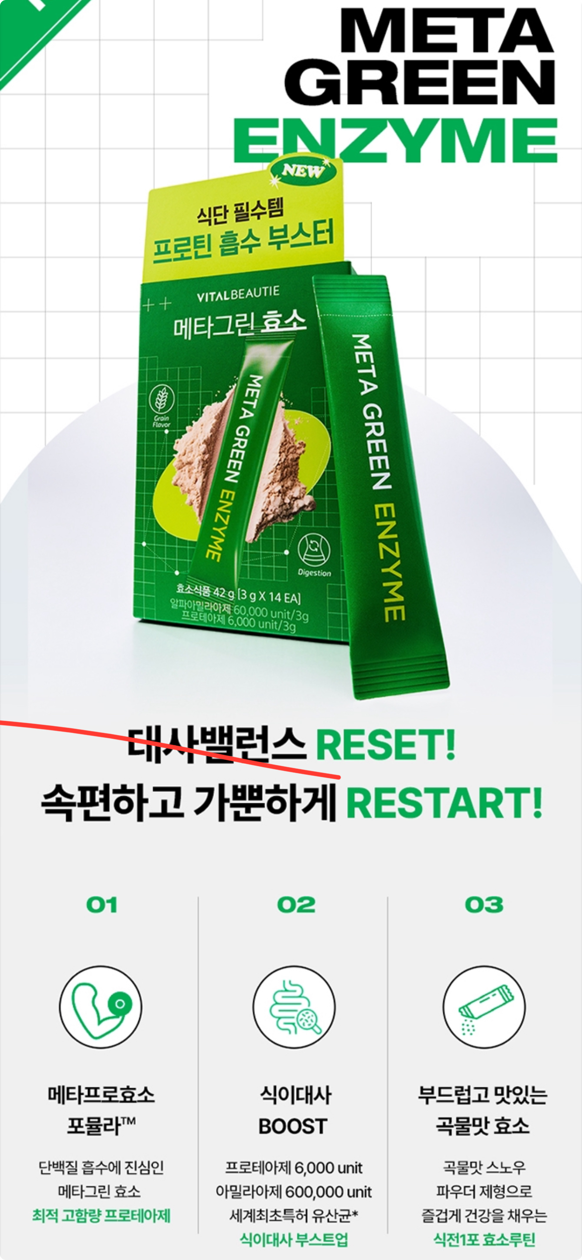 메타그린 효소 상세정보 2