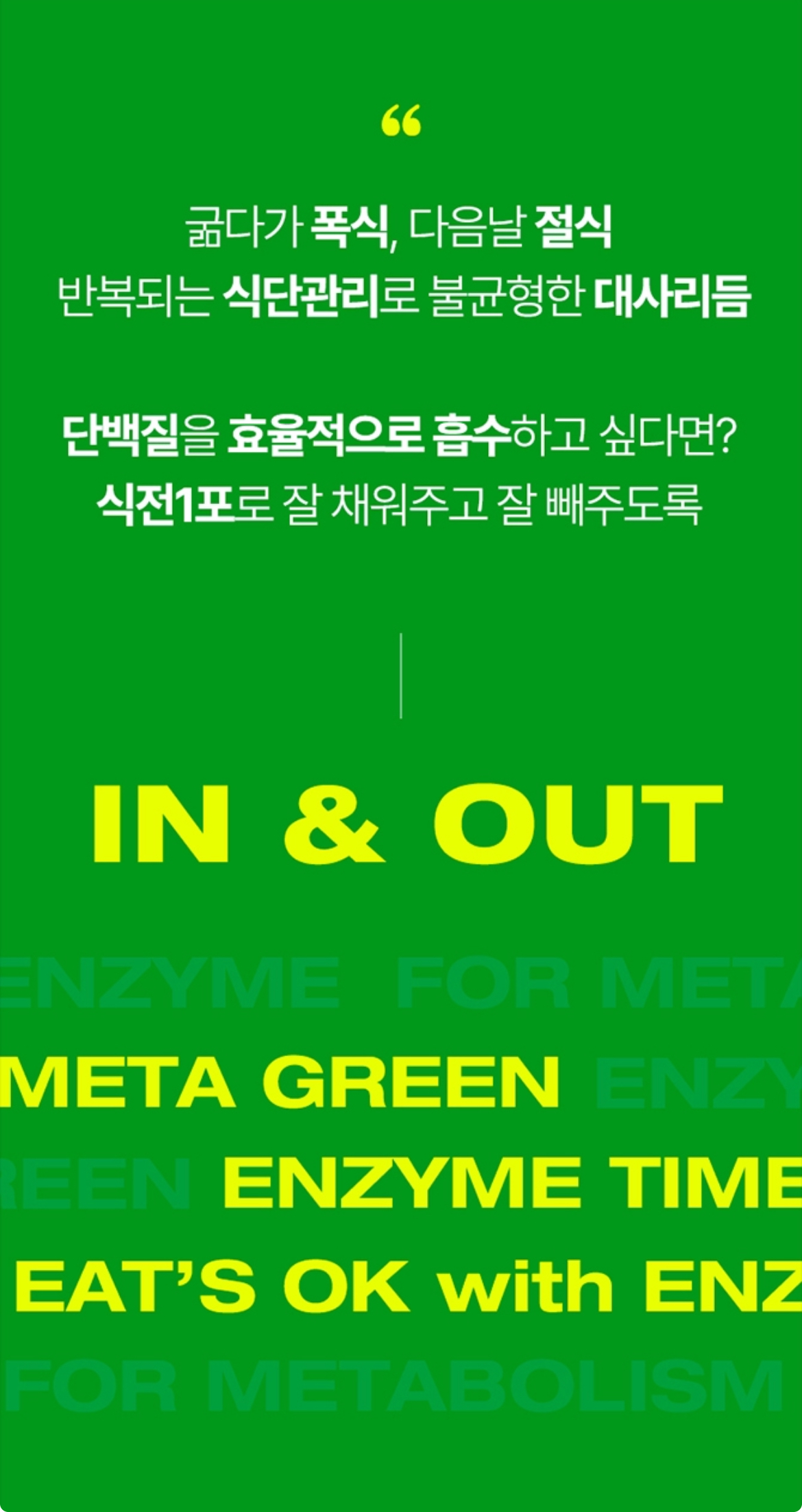 메타그린 효소 상세정보 4